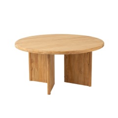 DINING TABLE ROUND NATURAL TEAKWOOD 150 